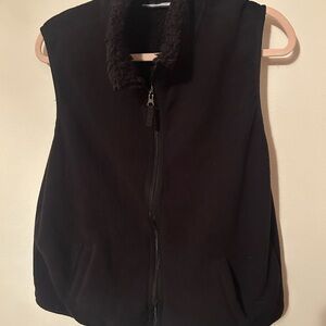 Croft & Barrow Women's Black XL Fleece Vest